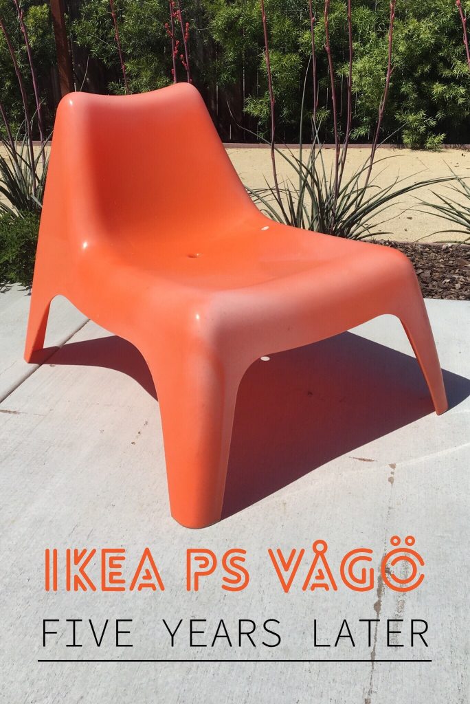 Ikea ps vago 5 years later in orange