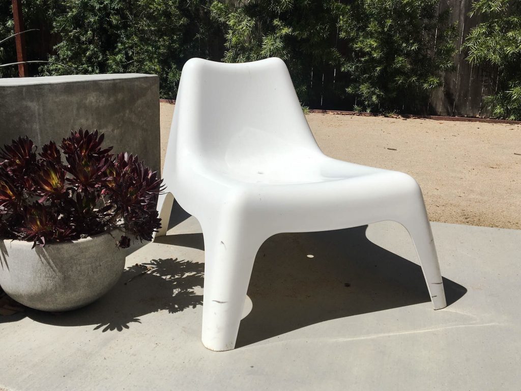 Ikea ps vago outdoor chair white