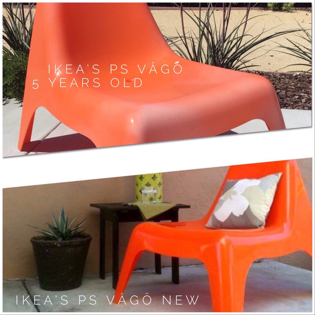 Ps Vago old and new side by side outdoor furniture Ikea